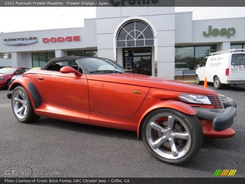 Prowler Orange / Agate 2001 Plymouth Prowler Roadster