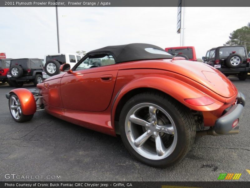 Prowler Orange / Agate 2001 Plymouth Prowler Roadster
