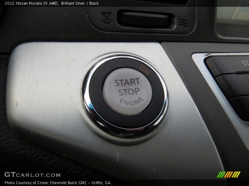 Brilliant Silver / Black 2012 Nissan Murano SV AWD