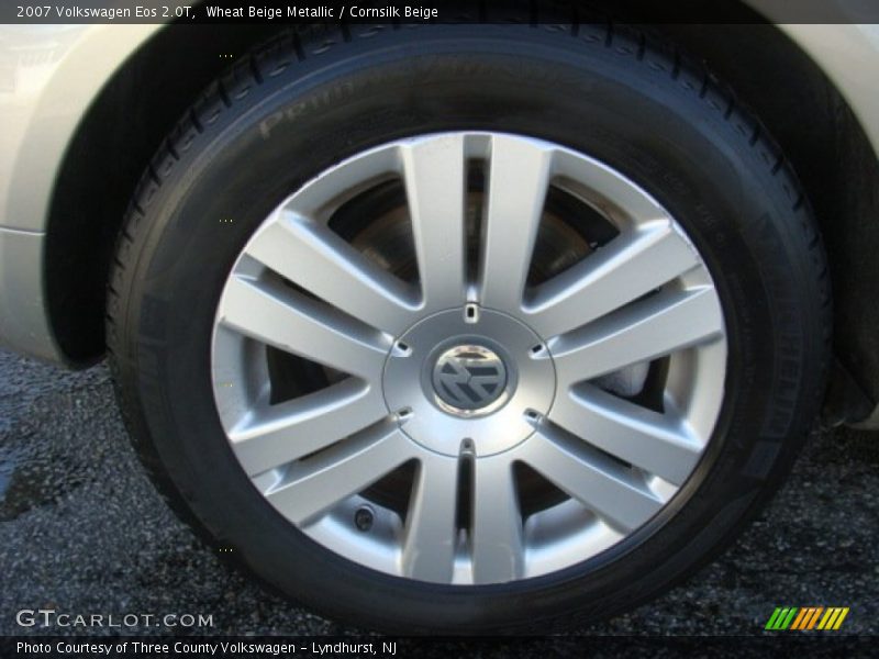Wheat Beige Metallic / Cornsilk Beige 2007 Volkswagen Eos 2.0T