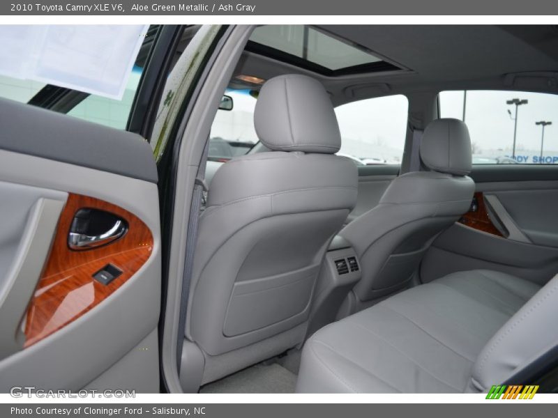 Aloe Green Metallic / Ash Gray 2010 Toyota Camry XLE V6