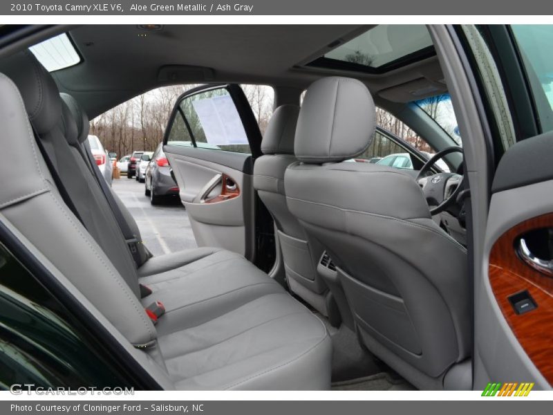 Aloe Green Metallic / Ash Gray 2010 Toyota Camry XLE V6