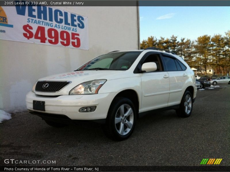Crystal White / Ivory 2005 Lexus RX 330 AWD