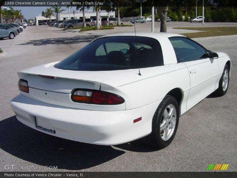 Arctic White / Dark Gray 1999 Chevrolet Camaro Coupe