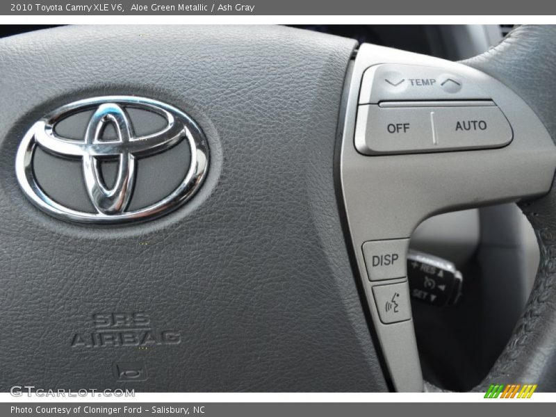 Aloe Green Metallic / Ash Gray 2010 Toyota Camry XLE V6