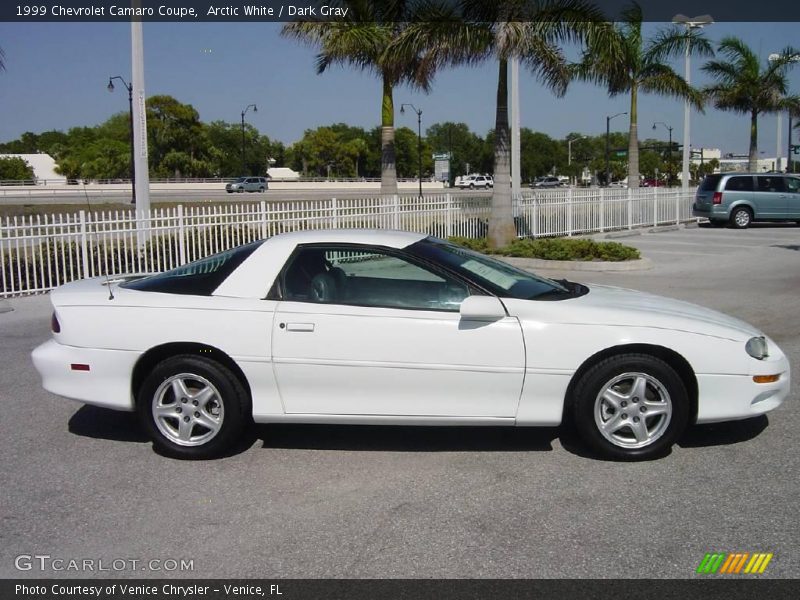 Arctic White / Dark Gray 1999 Chevrolet Camaro Coupe