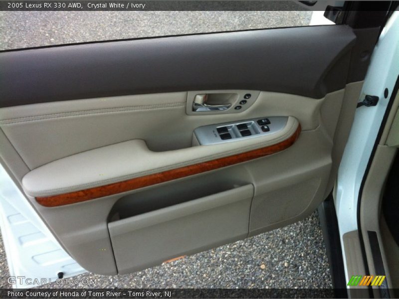 Crystal White / Ivory 2005 Lexus RX 330 AWD