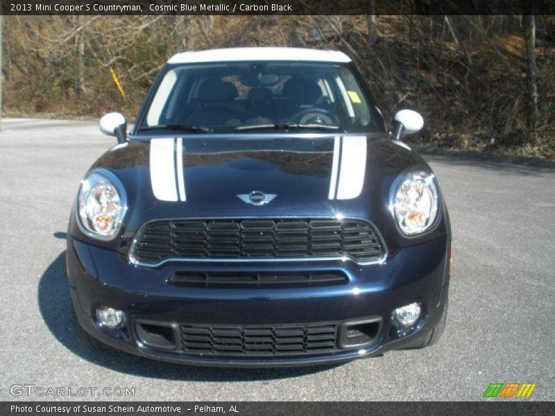 Cosmic Blue Metallic / Carbon Black 2013 Mini Cooper S Countryman