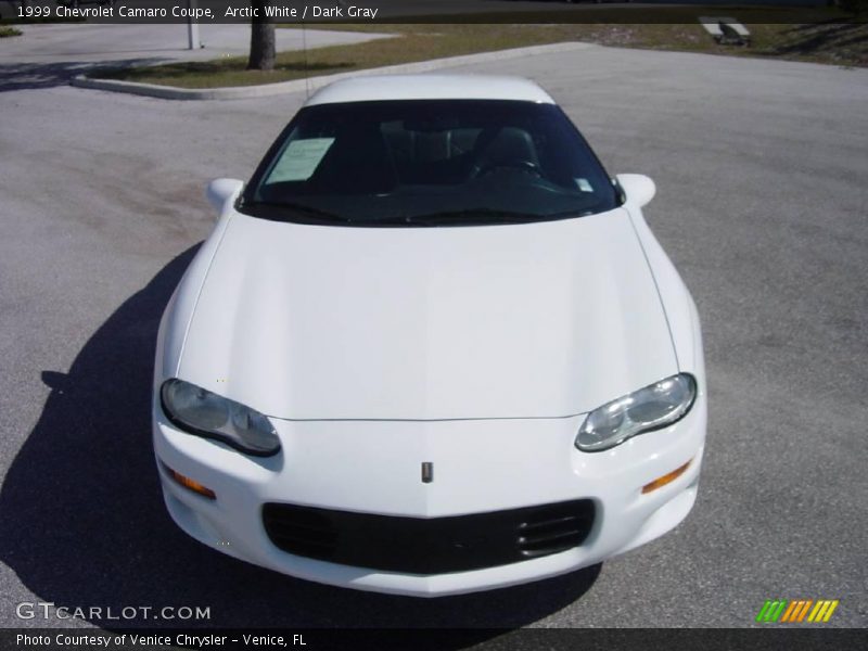 Arctic White / Dark Gray 1999 Chevrolet Camaro Coupe