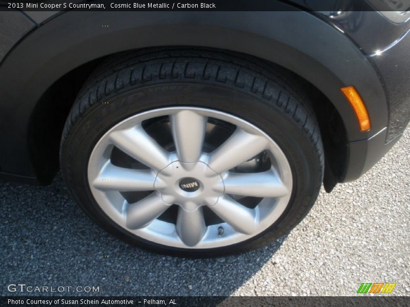 Cosmic Blue Metallic / Carbon Black 2013 Mini Cooper S Countryman