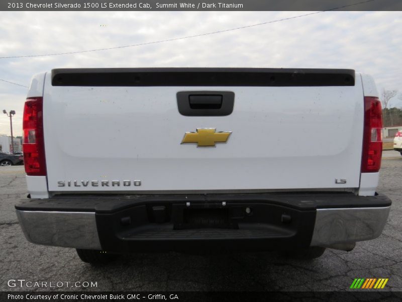 Summit White / Dark Titanium 2013 Chevrolet Silverado 1500 LS Extended Cab