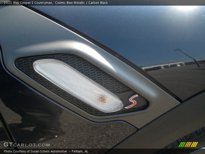 Cosmic Blue Metallic / Carbon Black 2013 Mini Cooper S Countryman