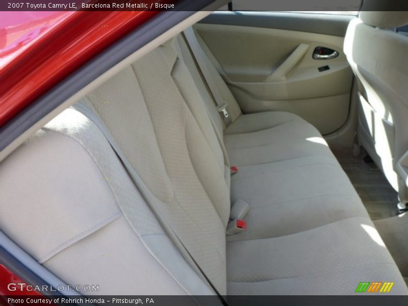 Barcelona Red Metallic / Bisque 2007 Toyota Camry LE