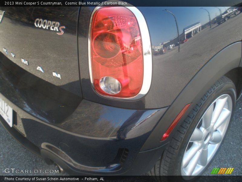 Cosmic Blue Metallic / Carbon Black 2013 Mini Cooper S Countryman