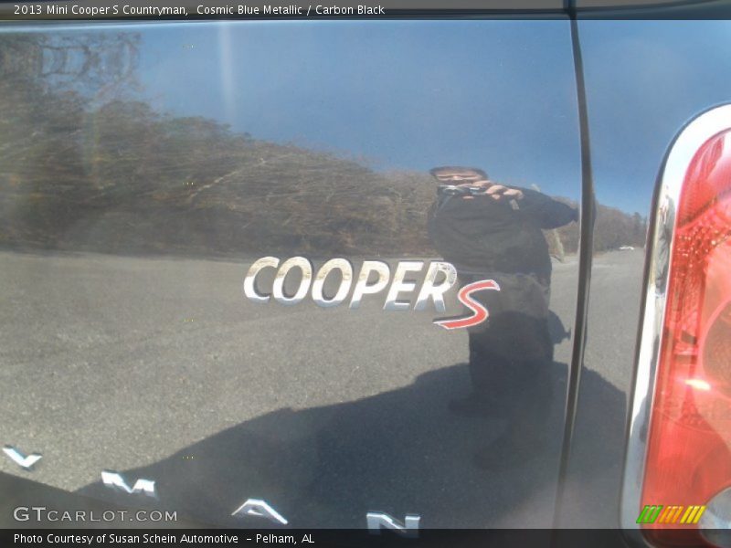 Cosmic Blue Metallic / Carbon Black 2013 Mini Cooper S Countryman