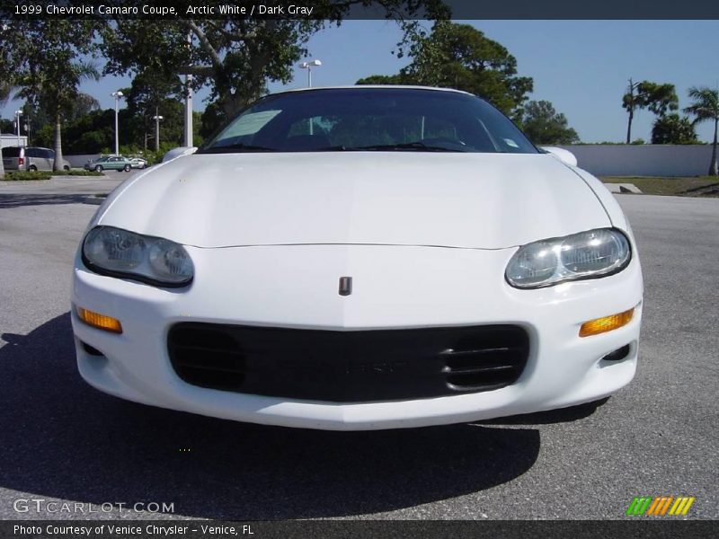 Arctic White / Dark Gray 1999 Chevrolet Camaro Coupe