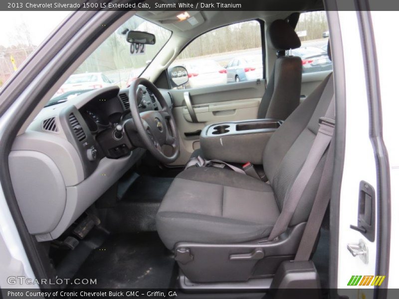 Summit White / Dark Titanium 2013 Chevrolet Silverado 1500 LS Extended Cab