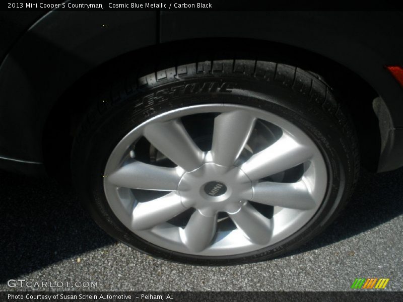 Cosmic Blue Metallic / Carbon Black 2013 Mini Cooper S Countryman