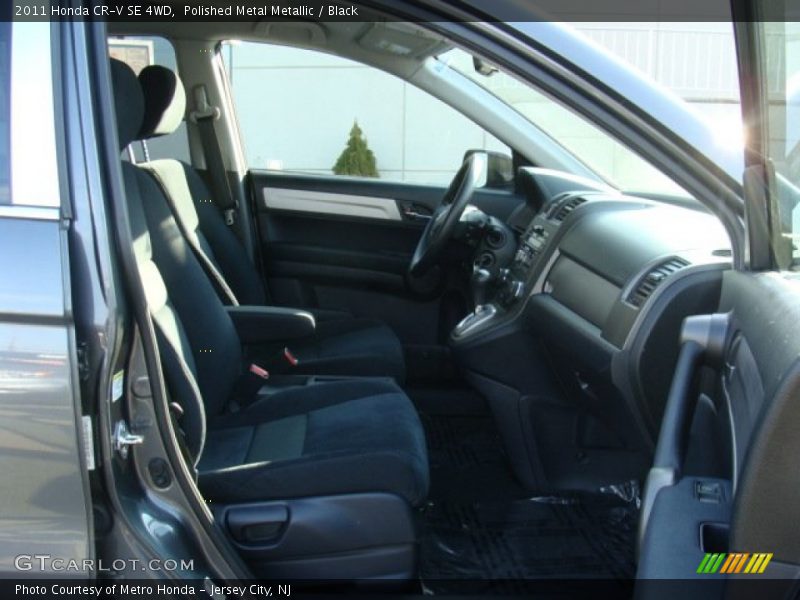Polished Metal Metallic / Black 2011 Honda CR-V SE 4WD