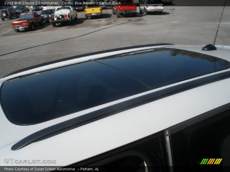 Cosmic Blue Metallic / Carbon Black 2013 Mini Cooper S Countryman