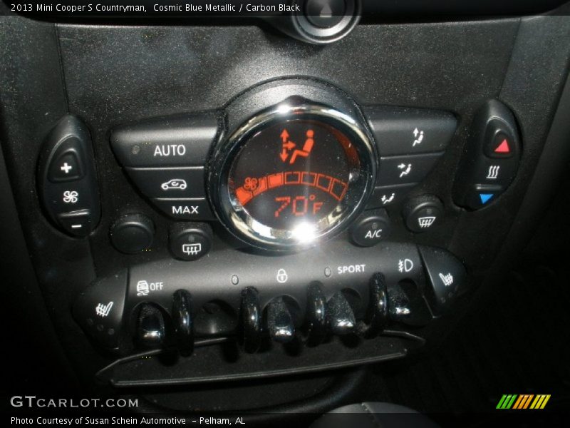 Cosmic Blue Metallic / Carbon Black 2013 Mini Cooper S Countryman