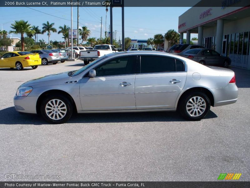 Platinum Metallic / Titanium Gray 2006 Buick Lucerne CX
