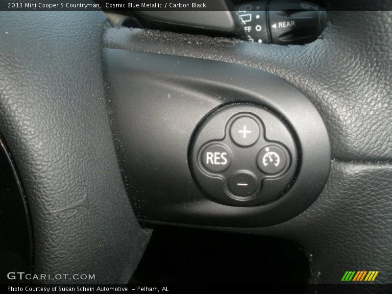 Cosmic Blue Metallic / Carbon Black 2013 Mini Cooper S Countryman