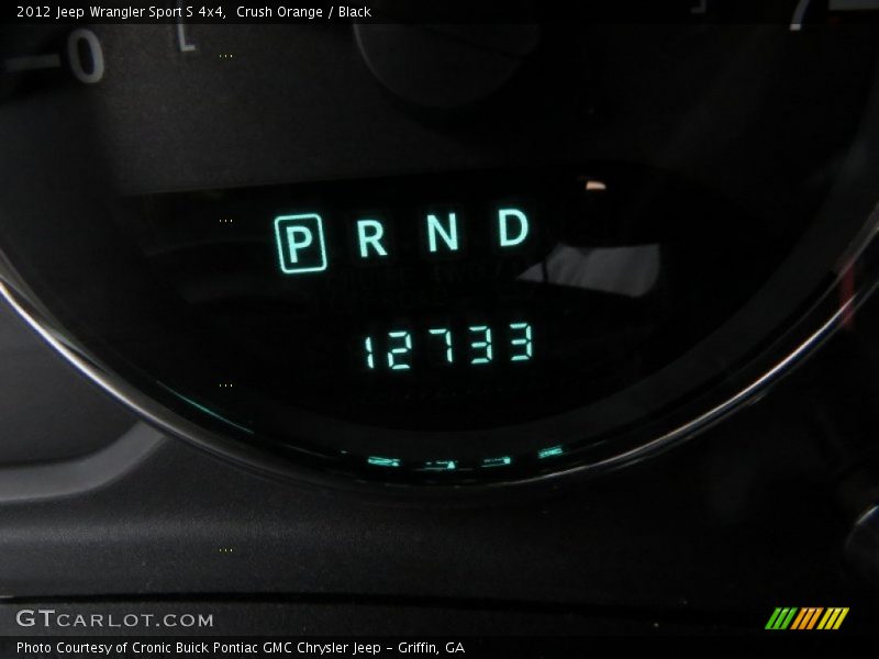 Crush Orange / Black 2012 Jeep Wrangler Sport S 4x4