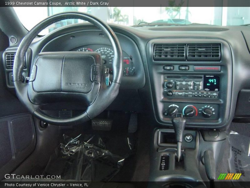Arctic White / Dark Gray 1999 Chevrolet Camaro Coupe