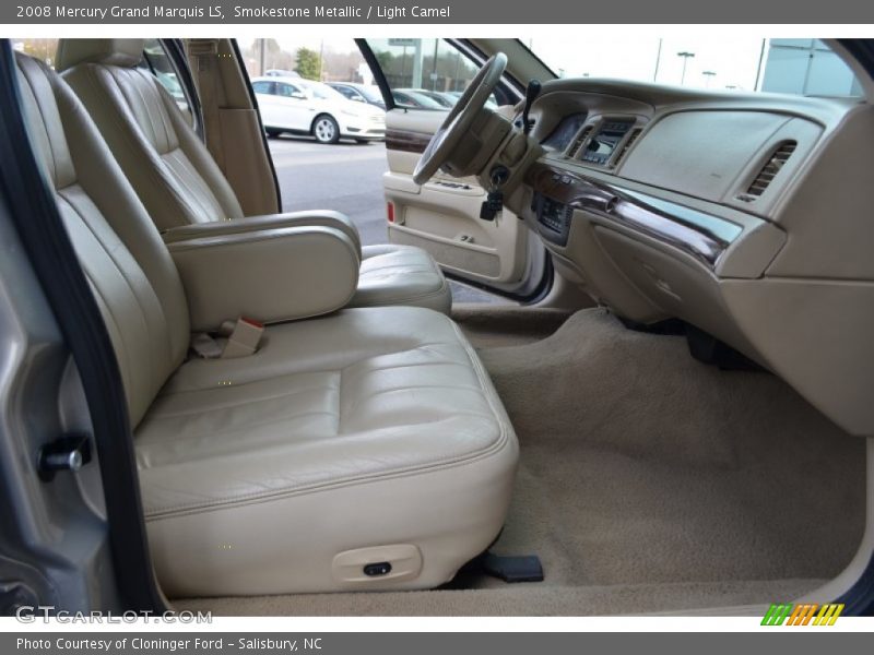 Smokestone Metallic / Light Camel 2008 Mercury Grand Marquis LS