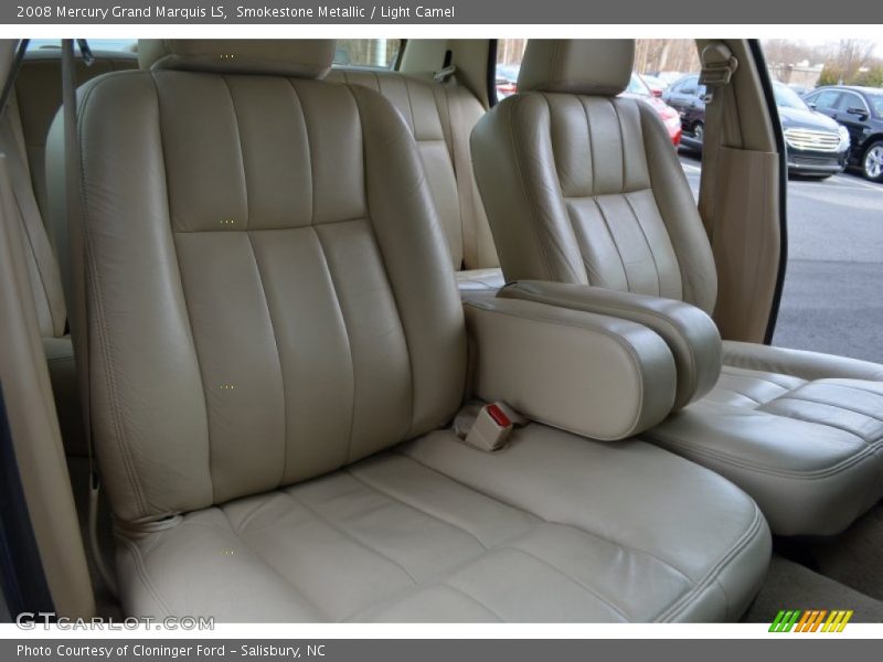 Smokestone Metallic / Light Camel 2008 Mercury Grand Marquis LS
