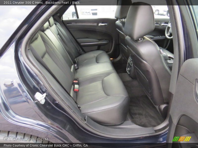 Blackberry Pearl / Black 2011 Chrysler 300 C Hemi