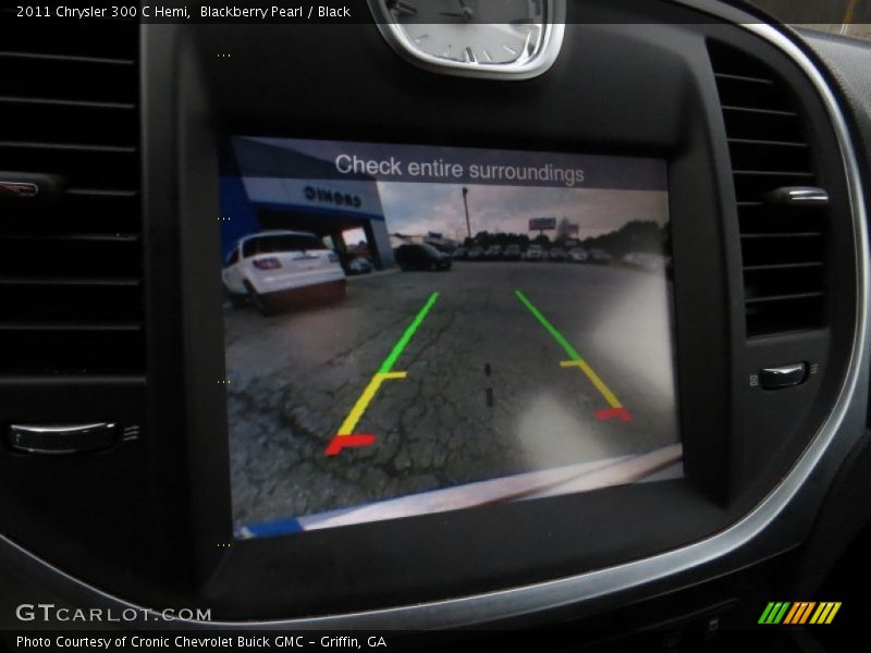 Blackberry Pearl / Black 2011 Chrysler 300 C Hemi