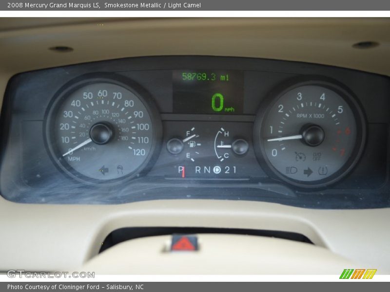  2008 Grand Marquis LS LS Gauges