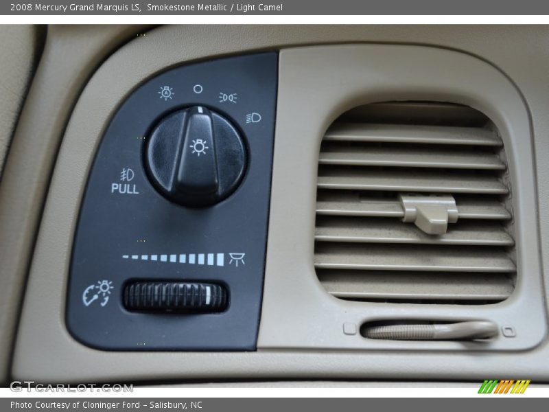 Controls of 2008 Grand Marquis LS
