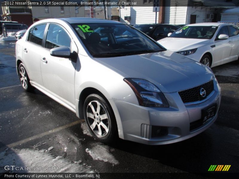 Brilliant Silver Metallic / Charcoal 2012 Nissan Sentra 2.0 SR Special Edition