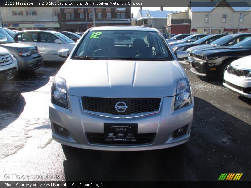 Brilliant Silver Metallic / Charcoal 2012 Nissan Sentra 2.0 SR Special Edition