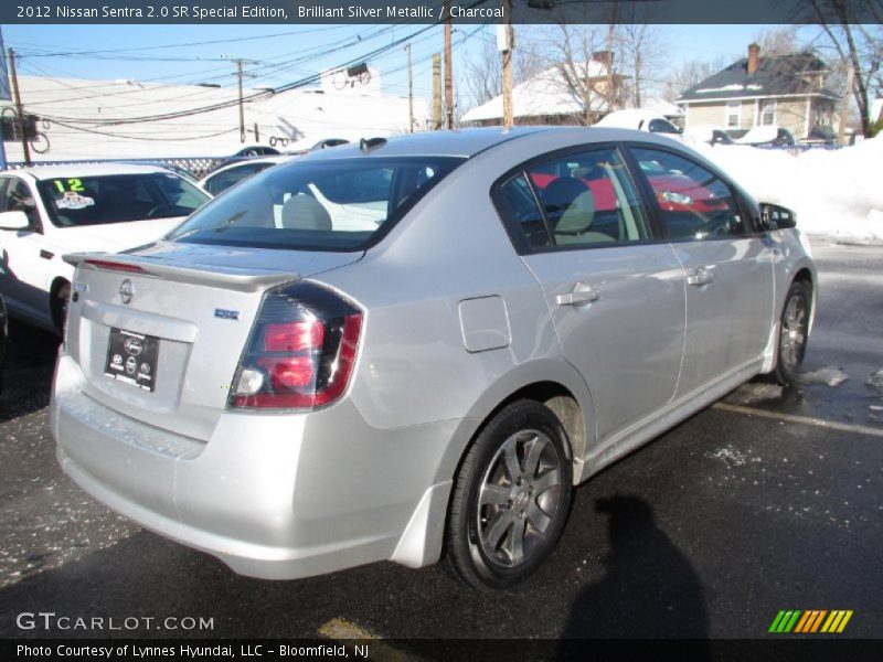 Brilliant Silver Metallic / Charcoal 2012 Nissan Sentra 2.0 SR Special Edition