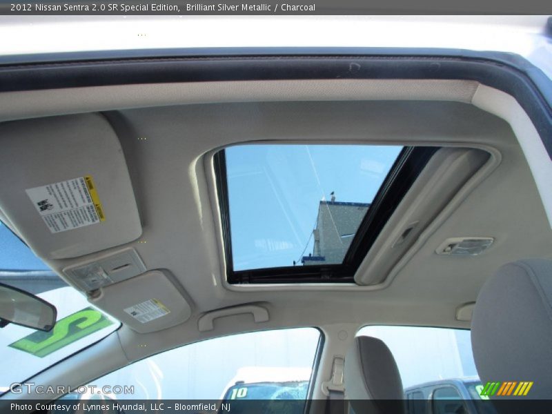 Brilliant Silver Metallic / Charcoal 2012 Nissan Sentra 2.0 SR Special Edition