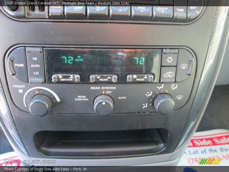 Midnight Blue Pearl / Medium Slate Gray 2005 Dodge Grand Caravan SXT