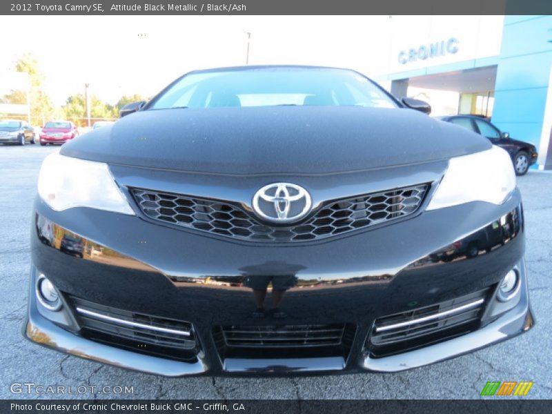 Attitude Black Metallic / Black/Ash 2012 Toyota Camry SE