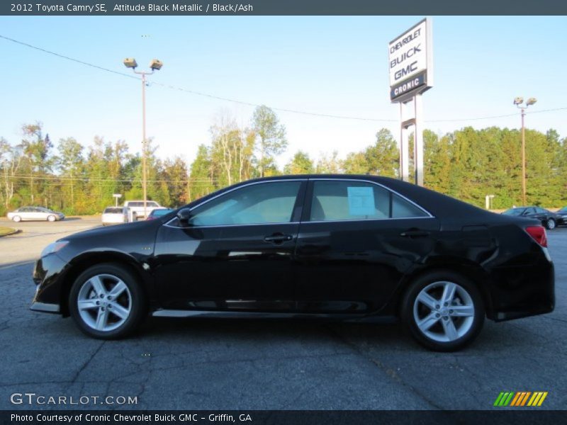 Attitude Black Metallic / Black/Ash 2012 Toyota Camry SE