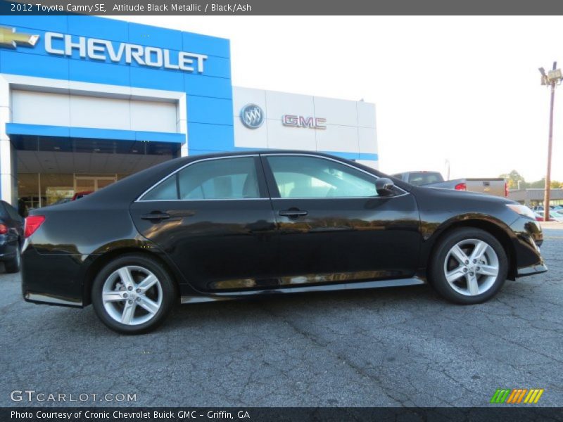 Attitude Black Metallic / Black/Ash 2012 Toyota Camry SE