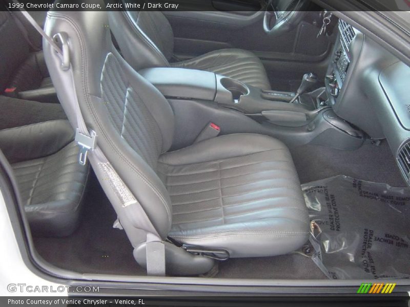 Arctic White / Dark Gray 1999 Chevrolet Camaro Coupe