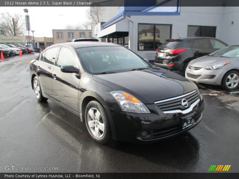 Super Black / Charcoal 2012 Nissan Altima 2.5 S