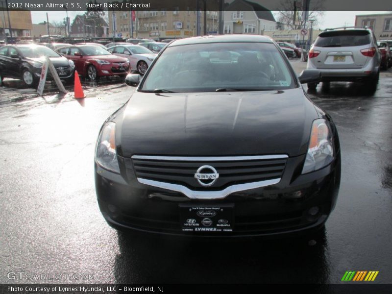 Super Black / Charcoal 2012 Nissan Altima 2.5 S