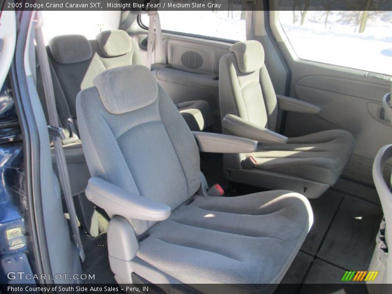 Midnight Blue Pearl / Medium Slate Gray 2005 Dodge Grand Caravan SXT