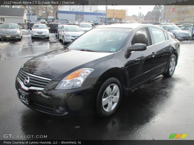 Super Black / Charcoal 2012 Nissan Altima 2.5 S