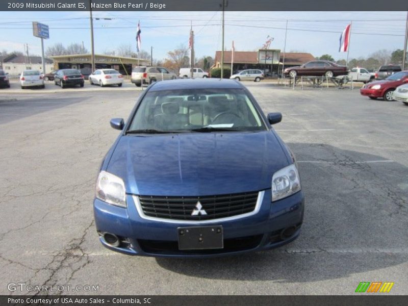 Maizen Blue Pearl / Beige 2009 Mitsubishi Galant ES