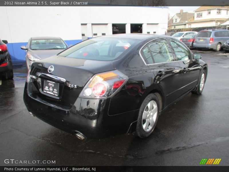 Super Black / Charcoal 2012 Nissan Altima 2.5 S